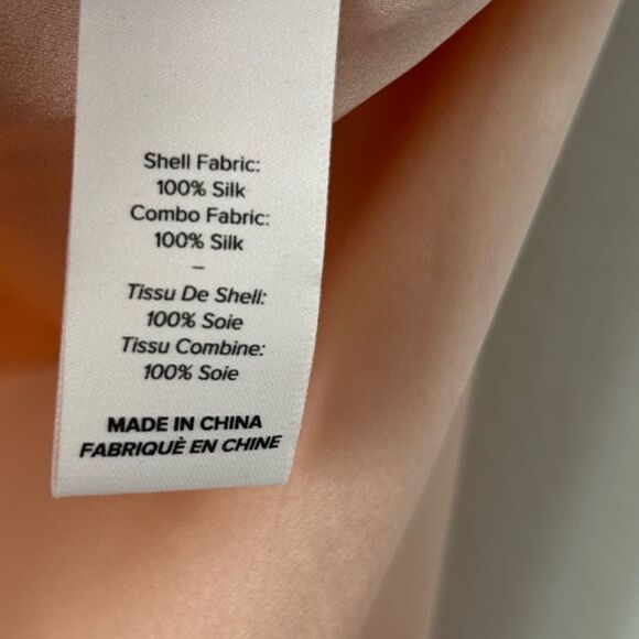 Cinq à Sept Blush Silk Layered Blouse - Picture 9 of 16